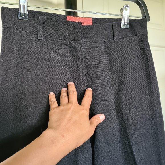 SABA Pink Label S W26 L104 Black Officewear Womens Pants Workwear Formal Pants - Picture 2 of 12